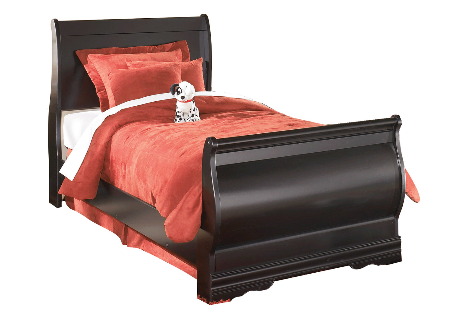 Ashley Huey Vineyard Full Sleigh Bed In Black