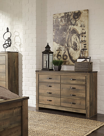 Ashley Trinell Youth Dresser in Brown