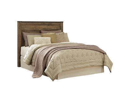 Ashley Trinell 5PC Bedroom Set Queen Panel Headboard Two Nightstand Dresser Mirror in Brown