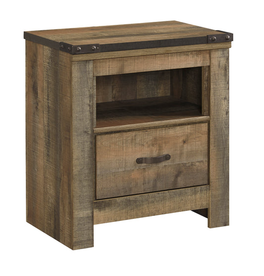 Ashley Trinell One Drawer Nightstand in Brown