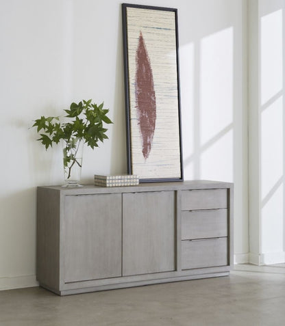 Modus Oxford Three-Drawer Sideboard in Mineral