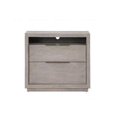 Modus Oxford Two-Drawer Nightstand in Mineral