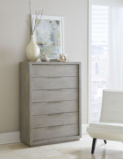 Modus Oxford Six-Drawer Chest in Mineral