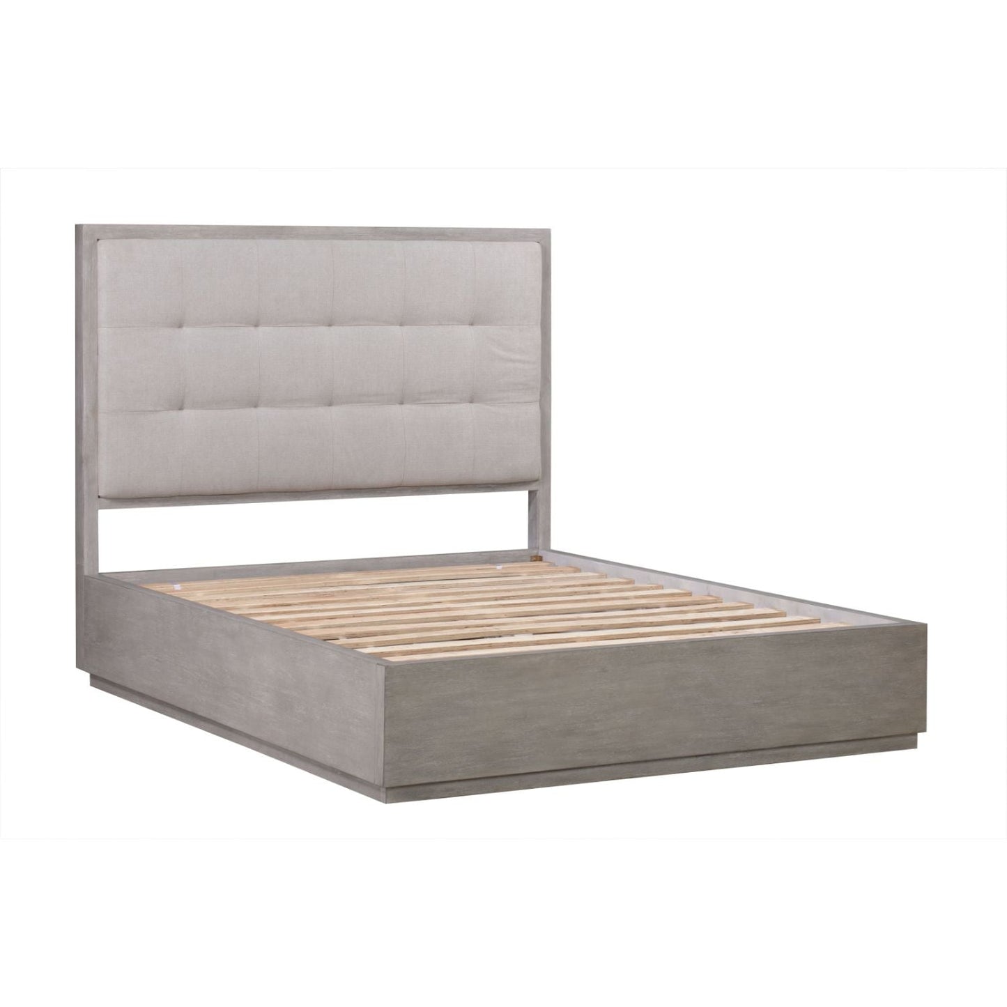 Modus Oxford 6PC Full Platform Bedroom set w Chest in Mineral