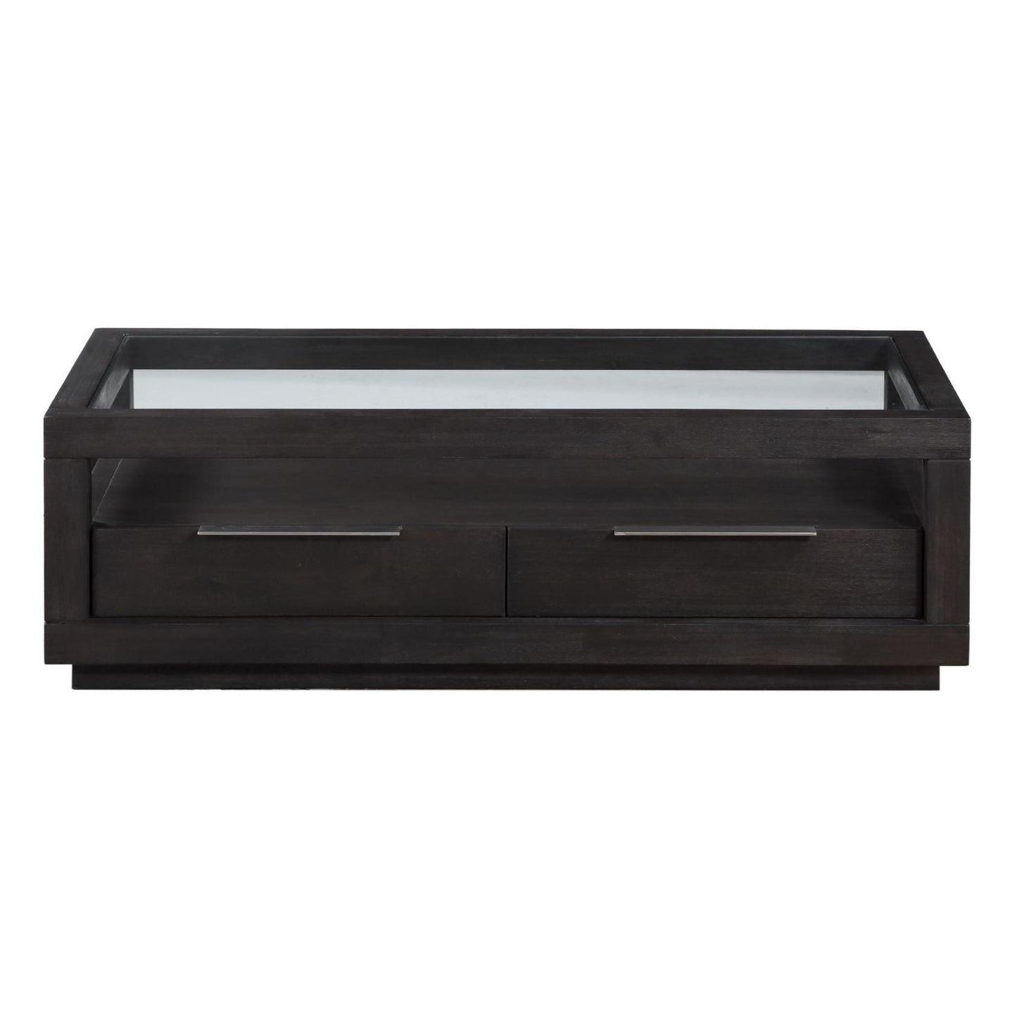 Modus Oxford Two-Drawer Coffee Table in Basalt Grey