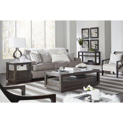 Modus Oxford 3PC Coffee & 2 End Table in Basalt Grey
