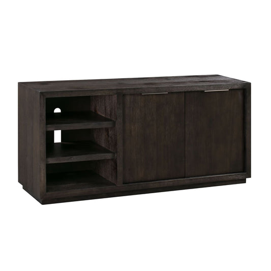 Modus Oxford Solid Wood 64" Media Console in Graphite