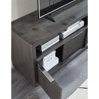 Modus Oxford Solid Wood 74" Media Console in Graphite