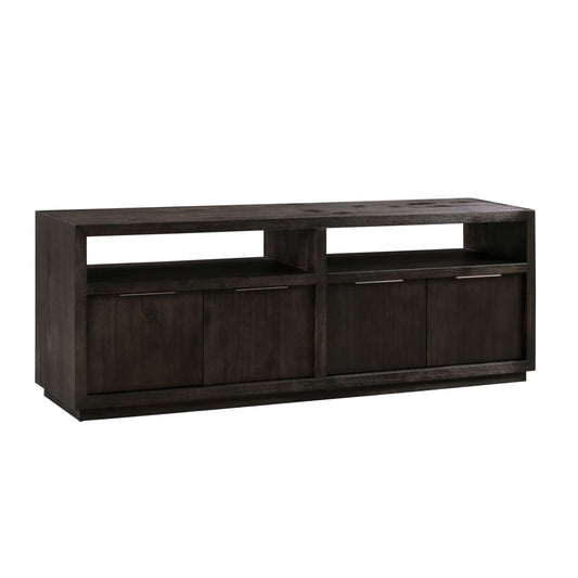 Modus Oxford Solid Wood 74" Media Console in Graphite