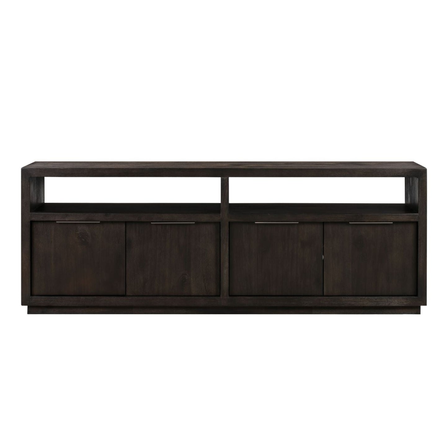 Modus Oxford Solid Wood 74" Media Console in Graphite