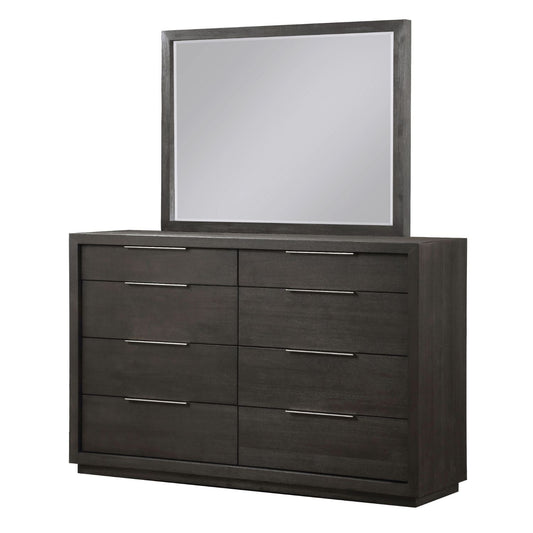 Modus Oxford Dresser & Mirror in Basalt Grey