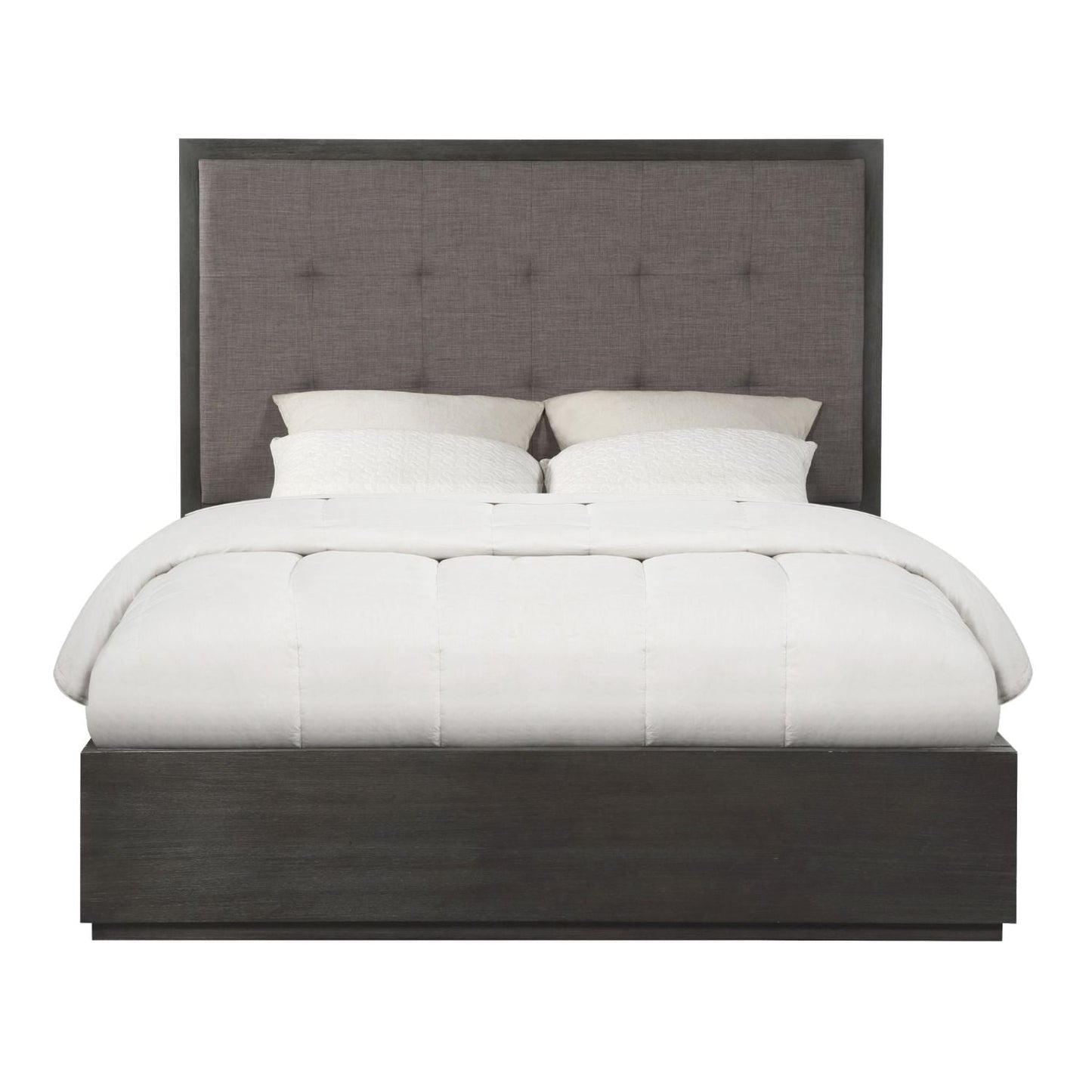 Modus Oxford Full Platform Bed in Basalt Grey