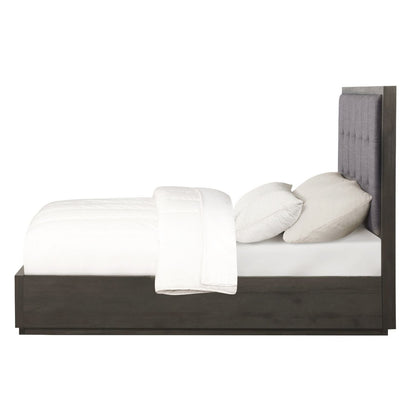 Modus Oxford Queen Storage Bed in Basalt Grey