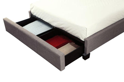 Modus Geneva Full Adona Storage Bed in Dolphin