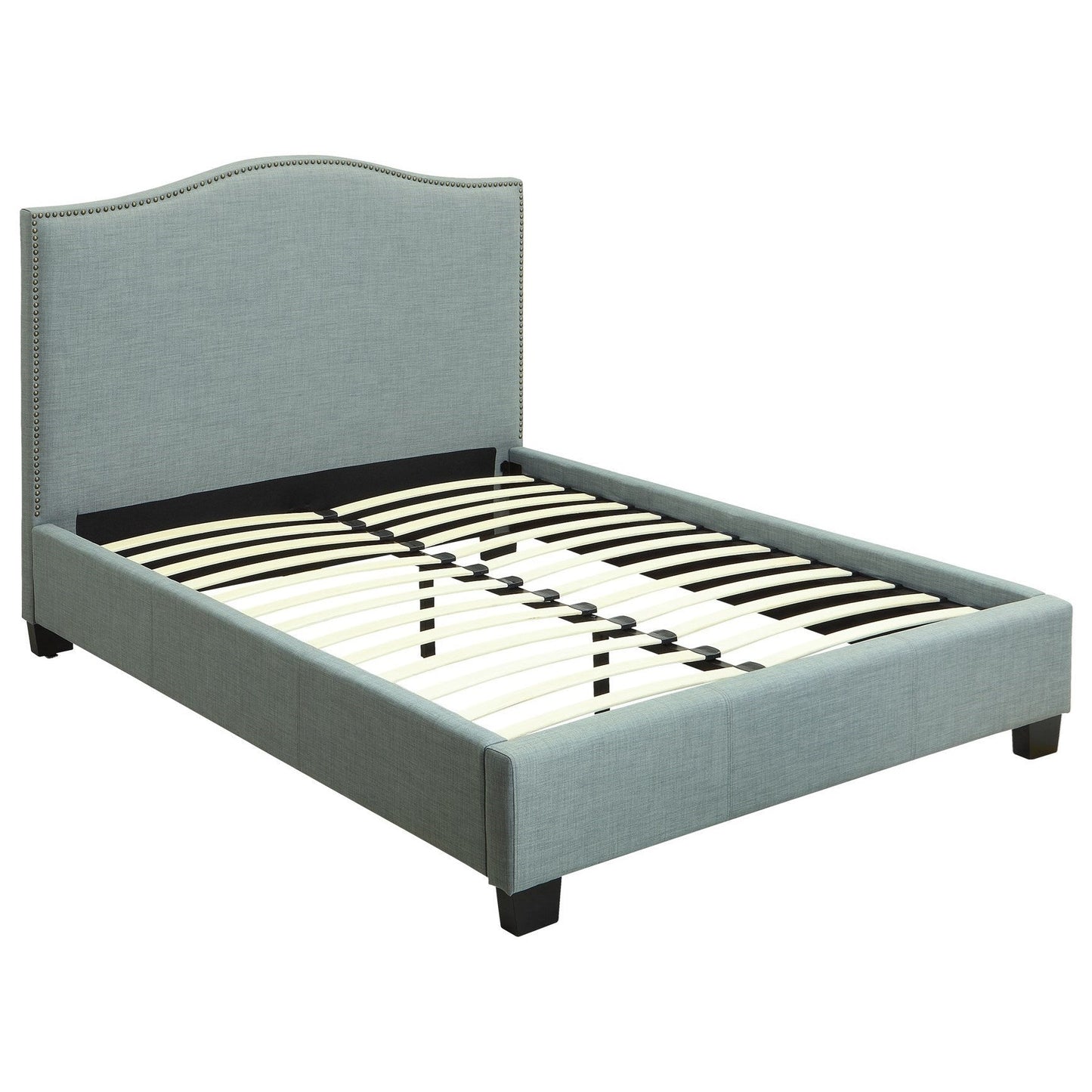 Modus Geneva Cal King Ariana Platform Bed in Bluebird