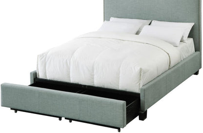 Modus Geneva Queen Ariana Storage Bed in Bluebird