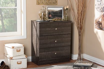 Contemporary Storage Chest in Brown