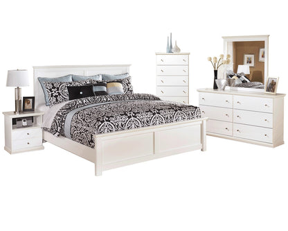 Ashley Bostwick Shoals 5 PC Queen Panel Bedroom Set with Chest in White