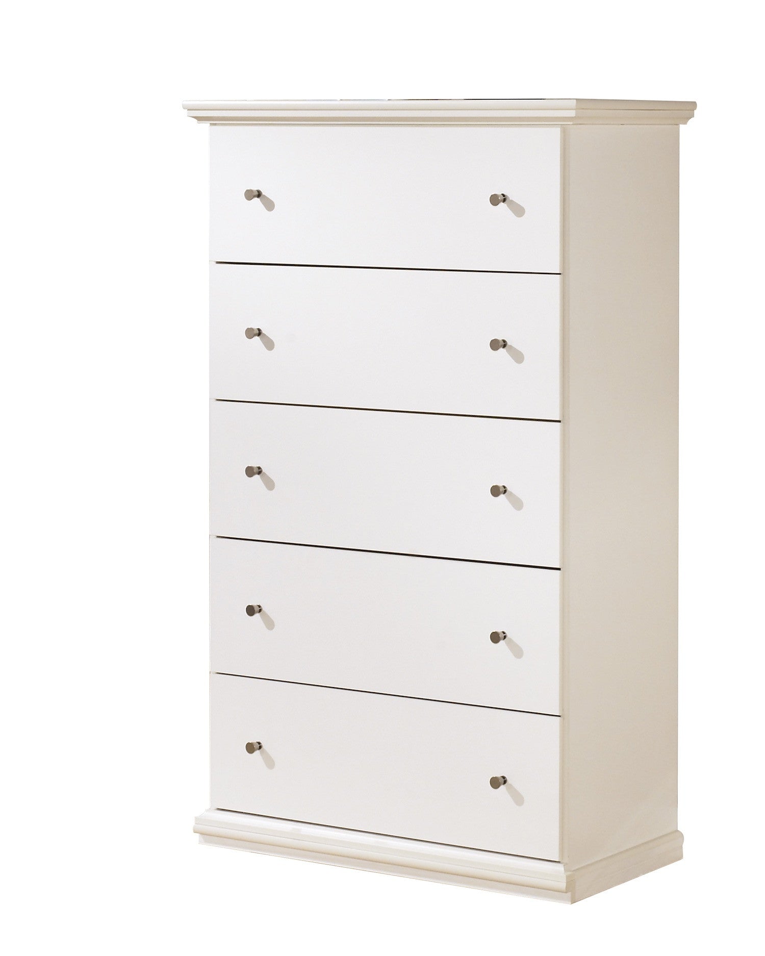 Ashley Bostwick Shoals Five Drawer Chest in White