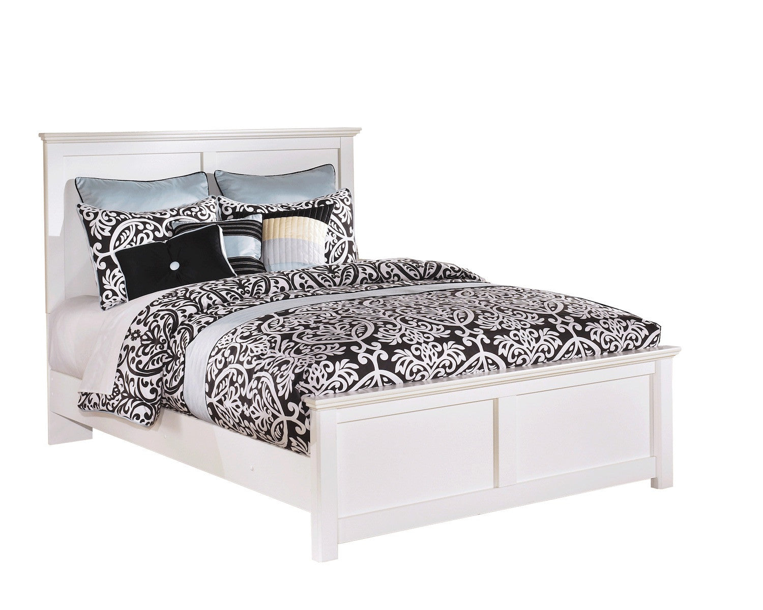 Ashley Bostwick Shoals E King Panel Bed in White