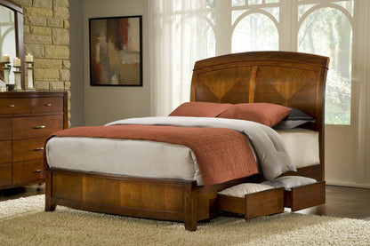 Modus Brighton Twin Storage Bed in Cinnamon