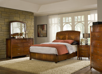 Modus Brighton 6PC Twin Storage Bedroom Set in Cinnamon