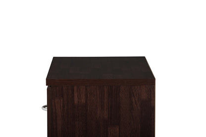Contemporary 4 Drawer Storage Chest in Brown - The Furniture Space.