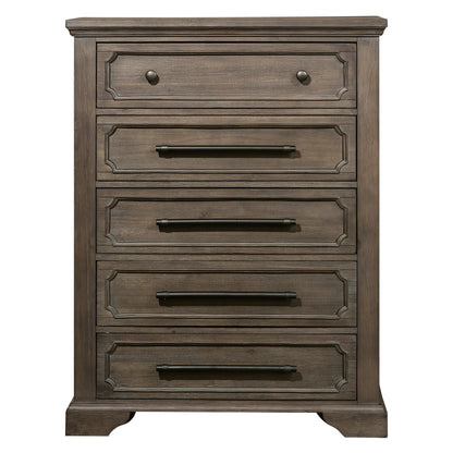 Homelegance Toulon Chest in Distressed Oak