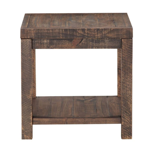 Modus Craster End Table in Smoky Taupe