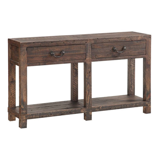 Modus Craster Console Table in Smoky Taupe