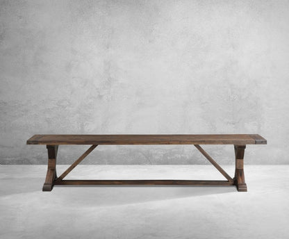 Modus Crossroads Cameron Bench in Antique Charcoal
