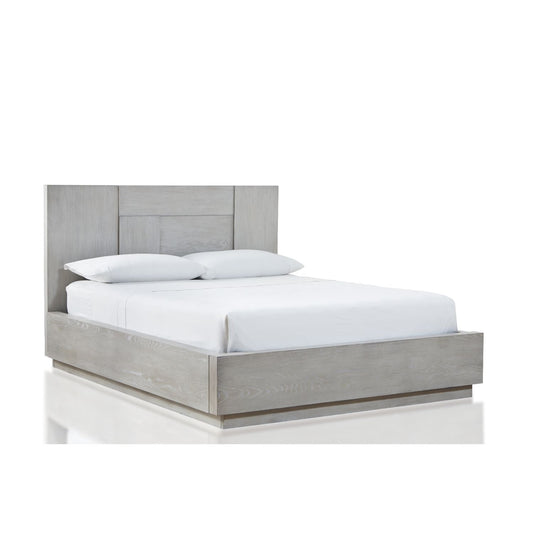 Modus Destination Cal King Panel Bed in Cotton Grey