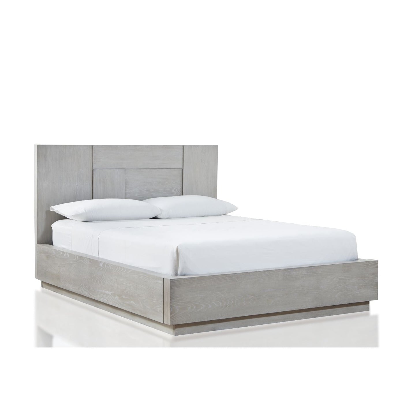 Modus Destination Queen Panel Bed in Cotton Grey