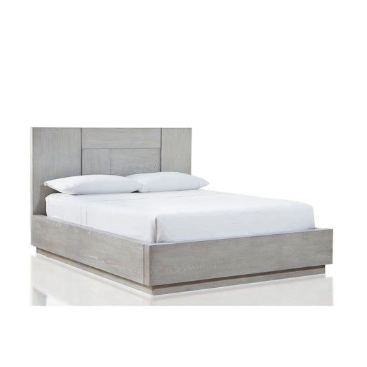 Modus Destination Queen Panel Bed in Cotton Grey