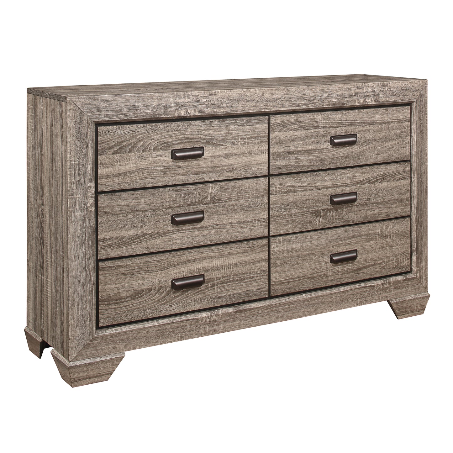 Ballar Rustic Dresser in Natural Wood