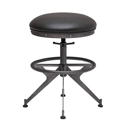 Modus Medici Desk Stool in Charcoal Brown
