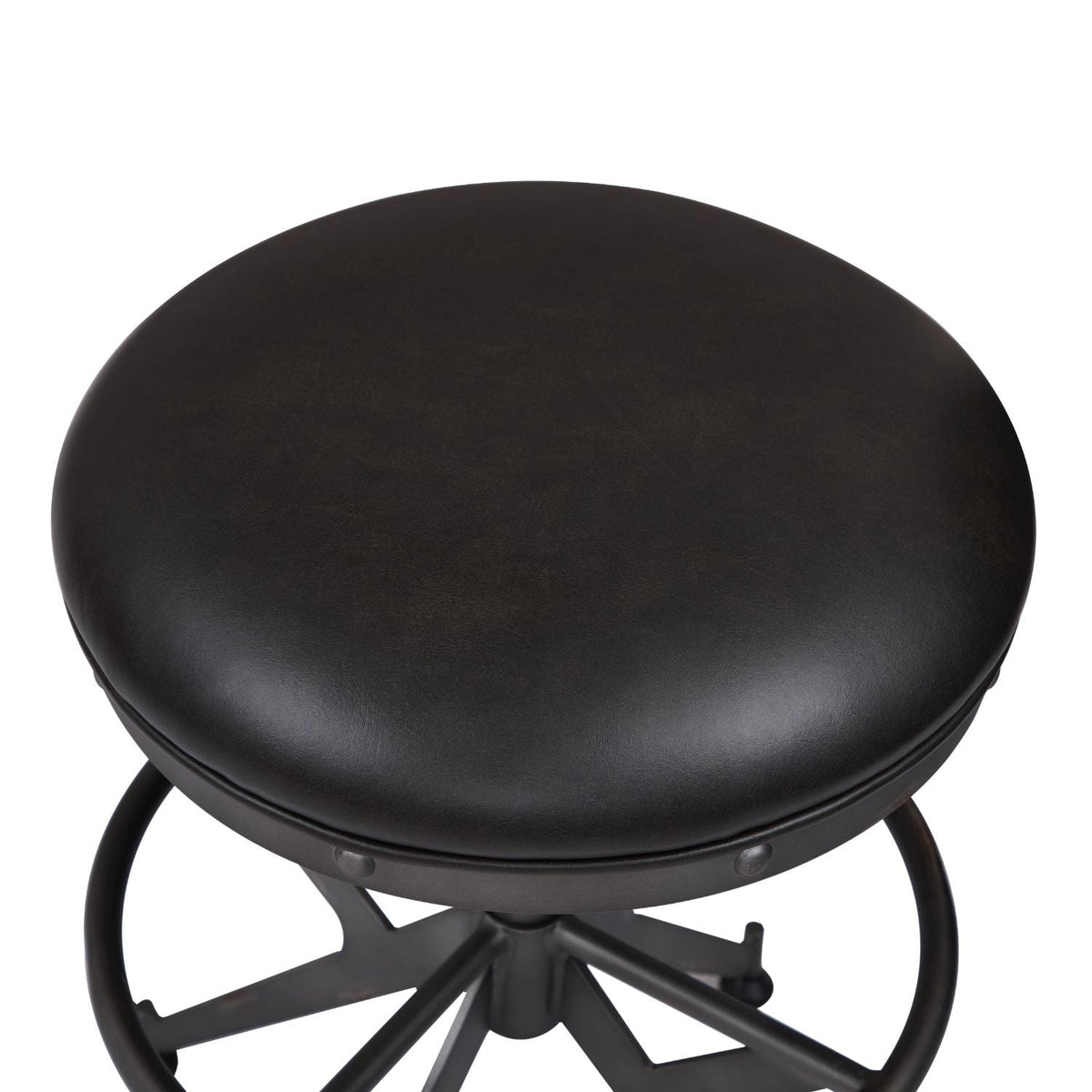 Modus Casper Stool Modus Medici Desk Stool in Charcoal Brown – The Furniture Space.