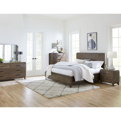 Modus Broderick Six-Drawer Dresser in Wild Oats Brown