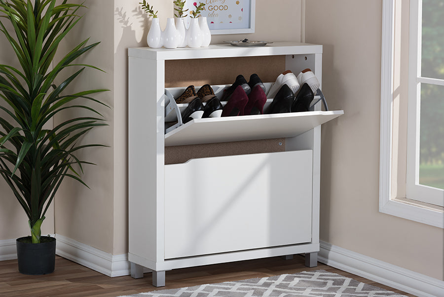 Shoe Cabinet in White bxi4341-88