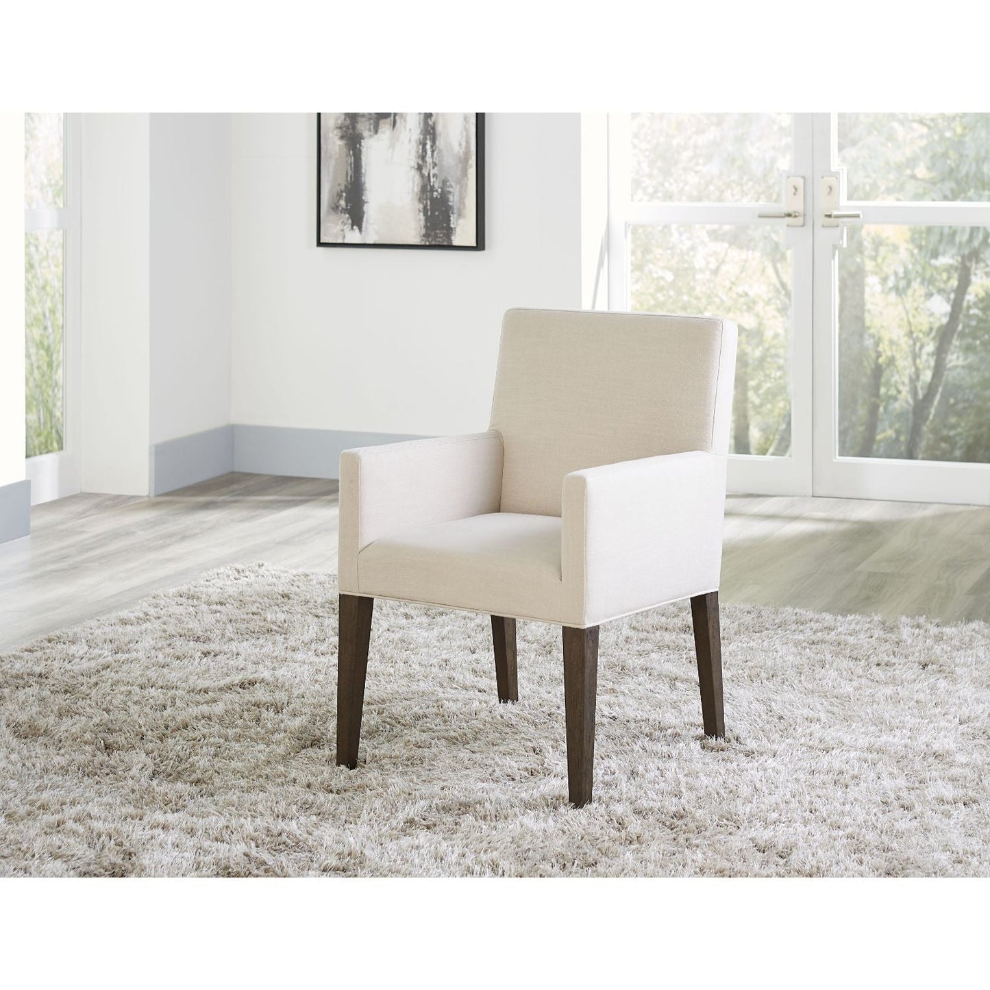 Modus Modesto Upholstered 2 Arm Chair in French Roast
