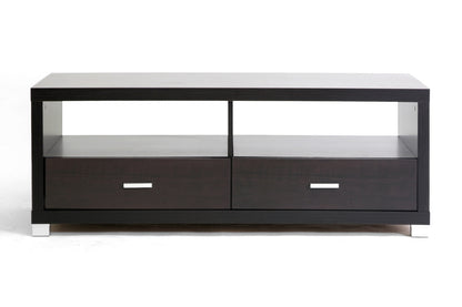 Contemporary TV Stand in Dark Brown bxi3824-64