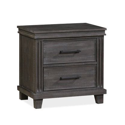 Modus Hampton Bay 5PC Queen Storage Bedroom Set with Chest in Rustic Onyx