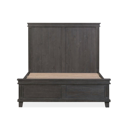 Modus Hampton Bay Full Panel Bed in Rustic Onyx