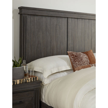 Modus Hampton Bay Queen Panel Bed in Rustic Onyx