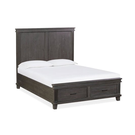 Modus Hampton Bay 5PC Queen Storage Bedroom Set with Chest in Rustic Onyx
