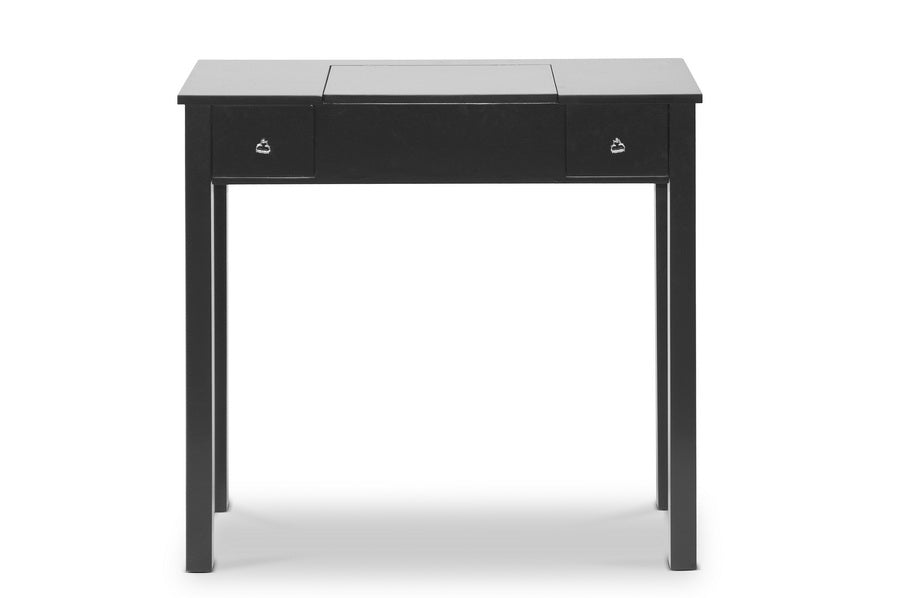 Contemporary Vanity Table in Black