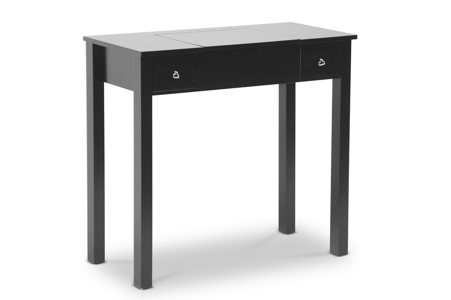 Contemporary Vanity Table in Black
