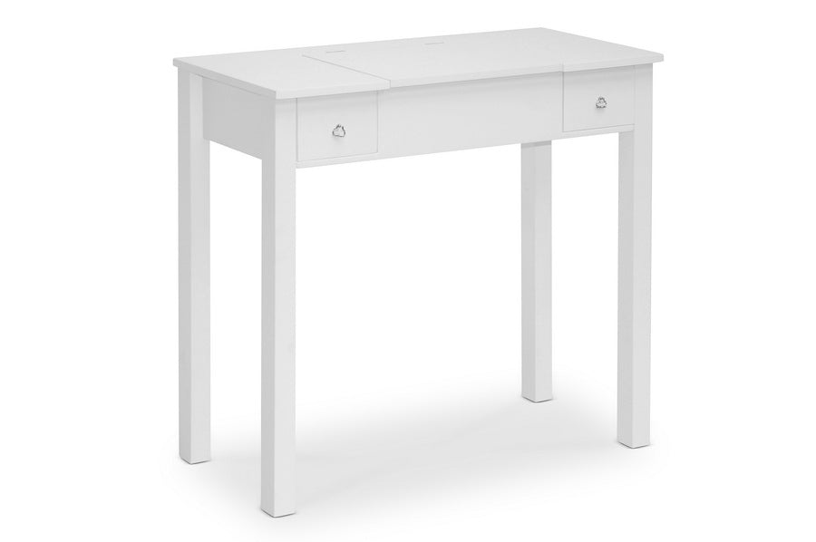 Contemporary Vanity Table in White