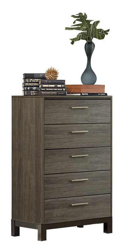 Volos Chest in Mid Modern Grey