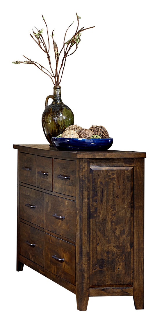 Jacoby Rustic Dresser in Country Brown